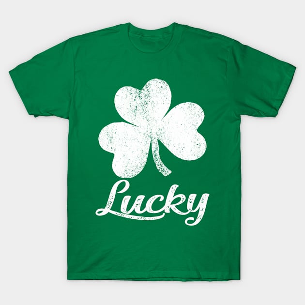 Shamrock lucky st patricks day T-Shirt by Kaleidoart